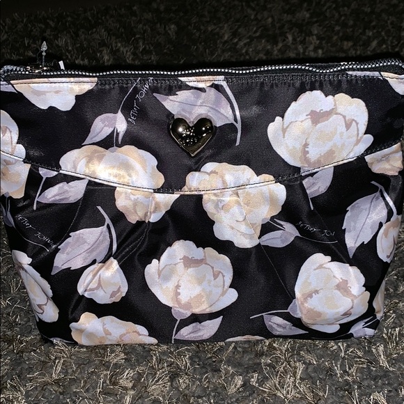Betsey Johnson Handbags - Betsey Johnson Nylon Pleated Wristlet